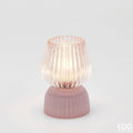 Lampada da Tavolo LED Biforma a Righe EDG – Design Moderno ed Elegante