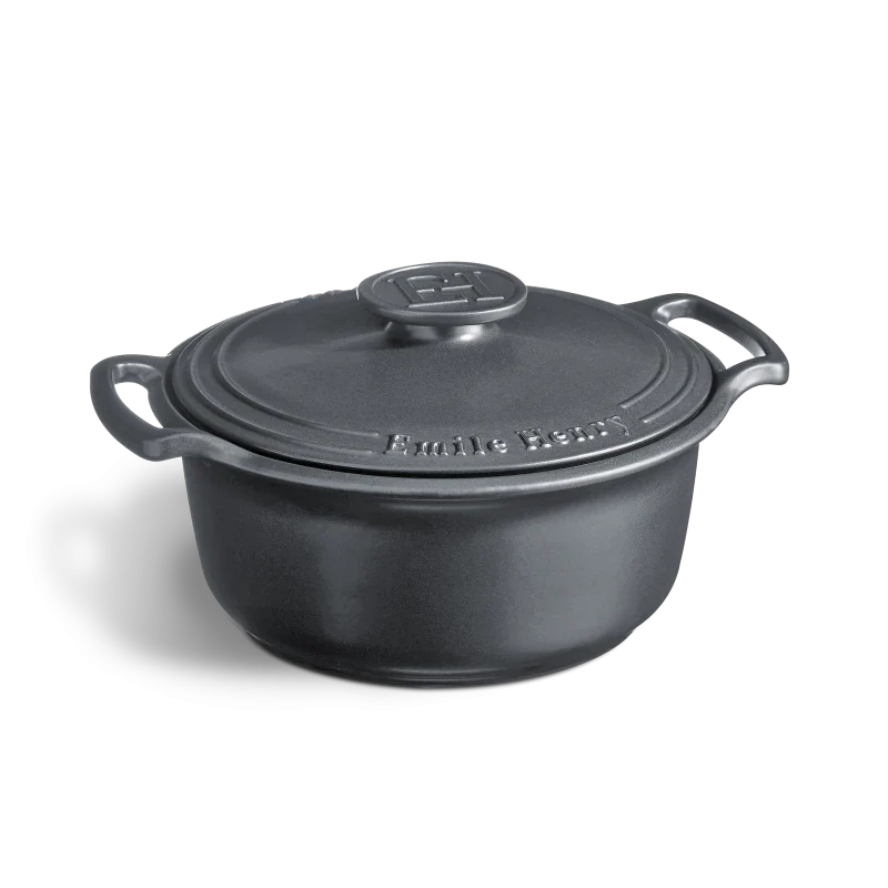 Cocotte Tonda Graphite