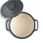 Cocotte Tonda Graphite