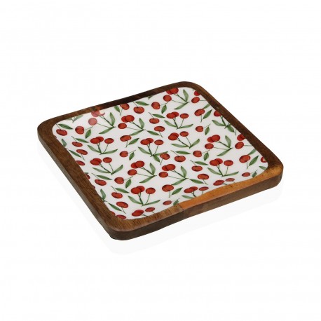 Piatto Quadrato Cherries